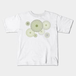 Sea Urchin | Kina | Abstract | Patterns in Nature | Sea Shells | Seashells | Sage Green | Kids T-Shirt